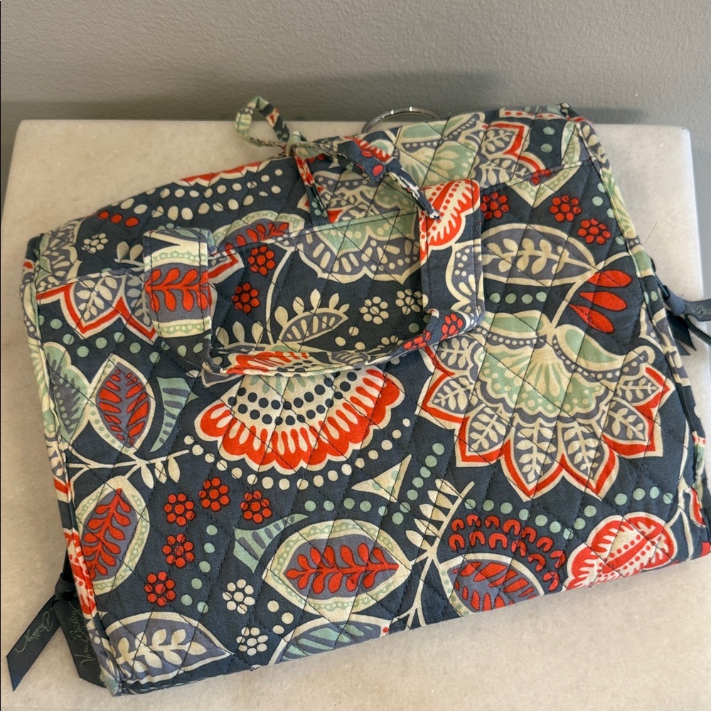 Vera Bradley Quilted Travel Cosmetic Bag